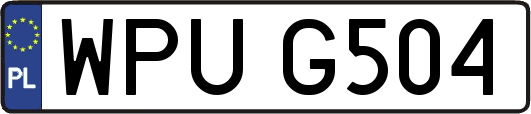 WPUG504