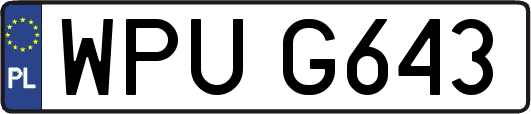 WPUG643