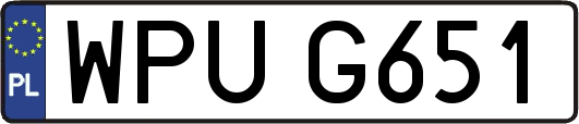 WPUG651