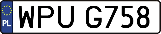 WPUG758