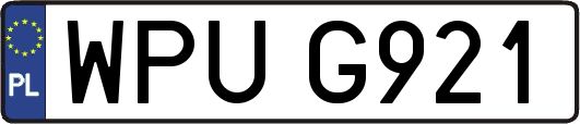 WPUG921