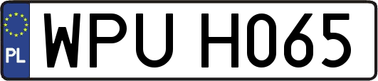 WPUH065