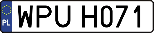 WPUH071