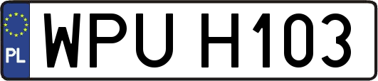 WPUH103