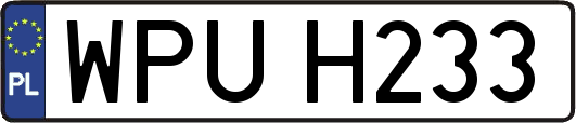 WPUH233