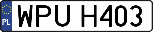 WPUH403