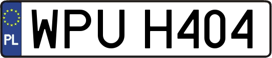 WPUH404