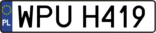 WPUH419