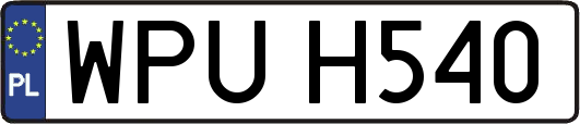 WPUH540