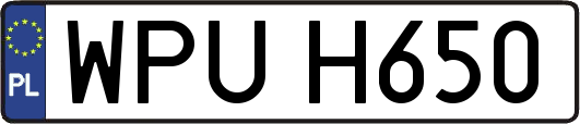 WPUH650