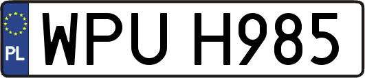 WPUH985