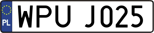 WPUJ025