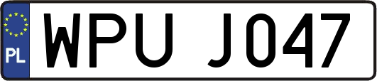 WPUJ047