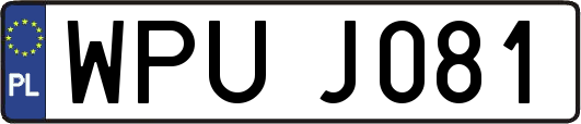 WPUJ081
