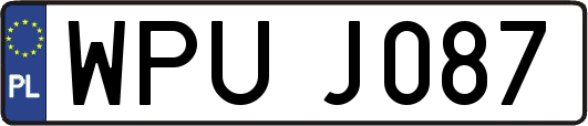 WPUJ087