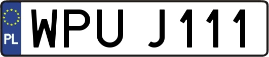 WPUJ111