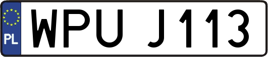 WPUJ113