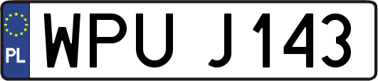 WPUJ143