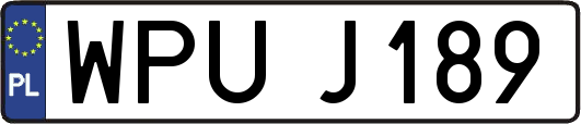 WPUJ189