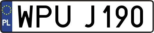 WPUJ190