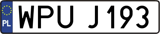 WPUJ193