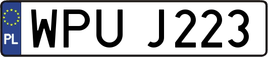 WPUJ223