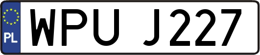 WPUJ227