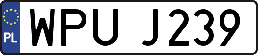 WPUJ239