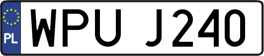 WPUJ240