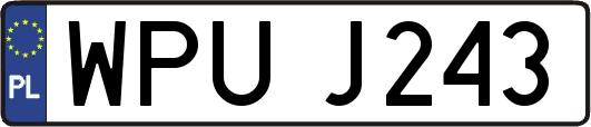 WPUJ243