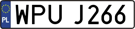 WPUJ266