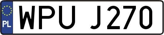 WPUJ270