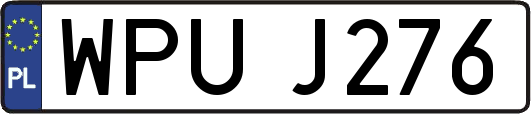 WPUJ276