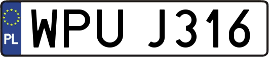 WPUJ316