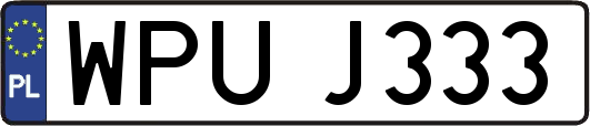 WPUJ333