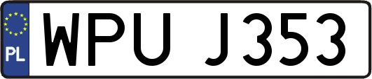 WPUJ353