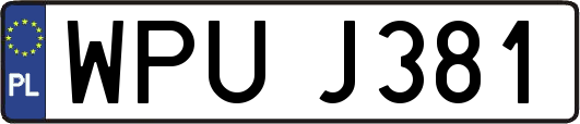 WPUJ381