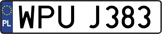 WPUJ383