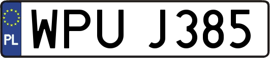 WPUJ385