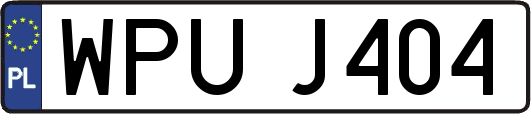 WPUJ404