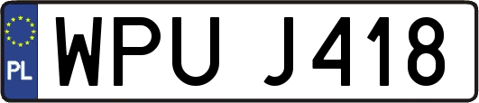 WPUJ418