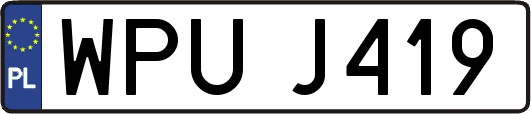 WPUJ419