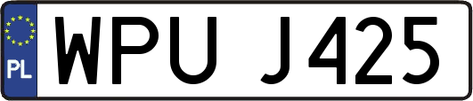 WPUJ425