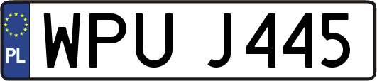 WPUJ445