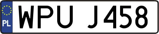 WPUJ458