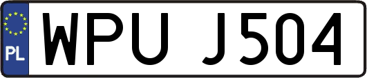 WPUJ504