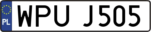 WPUJ505