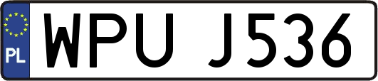 WPUJ536