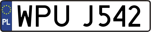 WPUJ542