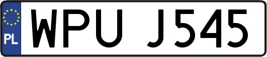 WPUJ545